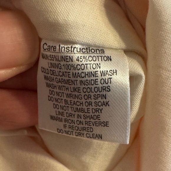 Princess Highway ModCloth Margo Daisy Linen Blend Dress - Picture 8 of 8